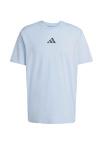Adidas Camo Funktionsshirt Herren - blau - Gr. XXL