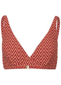 Seafolly Cleo DD Fixed Tri Bra Bikini-Top Damen (Gr 8 |rot)