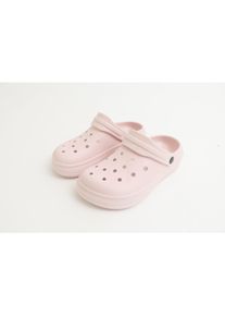 Damen und Herren Plateau Clogs - rosé Gr. 40/41