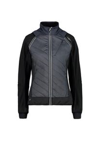 CMP Jacket with Detachable Sleeves Kunstfaserjacke Women (Gr 38 |schwarz |wasserdicht)