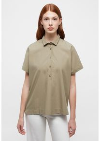 Eterna Damen Shirtbluse "LOOSE FIT", grün, casual, Gr. 36, 70% cotton, 30% Lyocell, Blusen