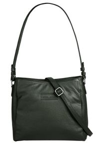 Bruno Banani Damen Shopper, grün, Leder, unifarben, leicht glänzend, Taschen, echt Leder