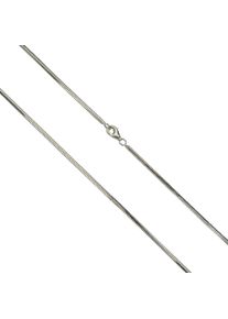 Vivance Damen Collierkettchen "925/- Silber Schlangenkette diamantiert", 55cm, Silber 925 (Sterlingsilber), L: 55cm, weiß, Silber 925