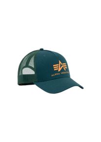 Damen Trucker Cap "Alpha Industries Accessoires - Headwear Basic Trucker Cap", grün, Alpha Industries, Obermaterial 1: 100% Baumwolle, Obermaterial