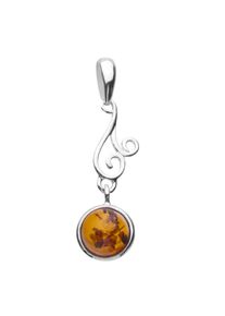 OSTSEE-SCHMUCK Damen Ketten-Anhänger "OSTSEE-SCHMUCK Anhänger Hanne Anhänger Hanne", 35 x 10mm, Silber 925 (Sterlingsilber), 1.4 g, weiß, Silber 925