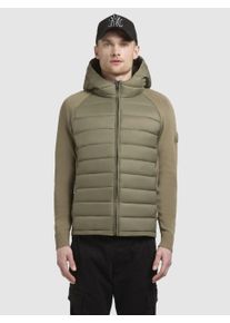 Khujo Herren Anorak "NILON", grün, casual, Gr. M, unifarben, Web, 100% Nylon, Jacken