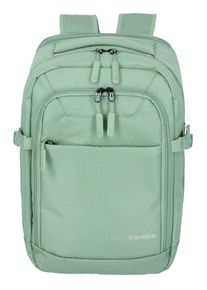 Travelite Laptoprucksack "KICK OFF Cabin Rucksack", grün, Polyester, unifarben, Basic, Rucksäcke, Reiserucksack Freizeitrucksack Kabinengepäck