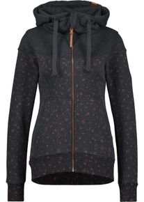 alife and kickin ALIFE & KICKIN Damen Kapuzensweatjacke "Damen PalinaAK B", grau, Gr. XS, 50% Baumwolle 50% Polyester, Sweatjacken