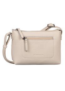 Tom Tailor Damen Umhängetasche "Elis", weiß, Polyurethan, clean, gepflegt, geprägtes Muster, unifarben, Taschen, aus weich gekörntem Lederimitat
