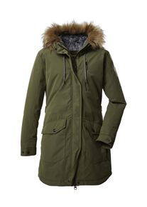 G.I.G.A. by Killtec Damen Parka "GW 7 WMN PRK", grün, sportlich, Gr. 38, G.I.G.A. DX BY KILLTEC, Obermaterial: 88% Polyester 12% Baumwolle, Innenfutter: 100% Polyester,