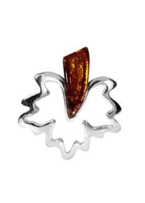 OSTSEE-SCHMUCK Damen Ketten-Anhänger "OSTSEE-SCHMUCK Anhänger Gleiter-Ahorn Anhänger Gleiter-Ahorn", 22 x 26mm, Silber 925 (Sterlingsilber), 2.4 g,