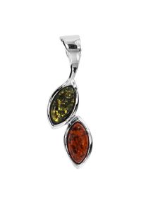 OSTSEE-SCHMUCK Damen Ketten-Anhänger "OSTSEE-SCHMUCK Anhänger Udele Anhänger Udele", 32 x 10mm, Silber 925 (Sterlingsilber), 2.0 g, weiß, Silber 925