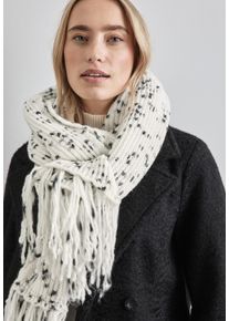Street One Damen Schal, weiß, casual, gemustert, Stoff, 50% Polyester, 40% Polyacryl, 10% Viskose, Modetücher, mit grafischem Muster