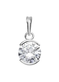 OSTSEE-SCHMUCK Damen Ketten-Anhänger "OSTSEE-SCHMUCK Anhänger Fronika 10 mm Anhänger Fronika 10 mm", 23 x 10mm, Silber 925 (Sterlingsilber), 3.0 g,