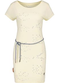 alife and kickin ALIFE & KICKIN Damen Blusenkleid "Damen ClarissaAK B", beige, Gr. XL, 65% Baumwolle 35% Polyester, Kleider