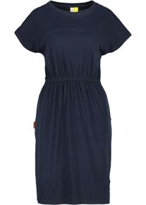 alife and kickin ALIFE & KICKIN Damen Jerseykleid "Damen ShallyAK", blau, Gr. XS, 60% Baumwolle 40% Polyester, Kleider