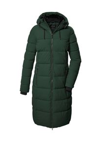 Killtec Damen Steppmantel "KOW 56 WMN QLTD CT", grün, sportlich, Gr. 44, Obermaterial: 100% Polyester, Füllung: 100% Polyester (recycelt), Mäntel