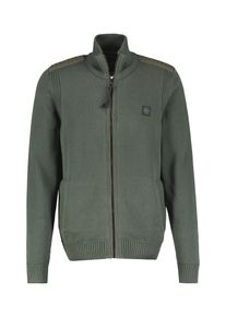 Lerros Herren Strickjacke "Lerros Strickjacke unifarben", grün, Gr. S, 100% Baumwolle, Strickjacken