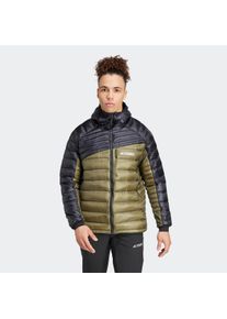 adidas terrex Herren Outdoorjacke "XPR DOWN JKT", grün, sportlich, Gr. XXL, Obermaterial: 100% Polyamid, Jacken