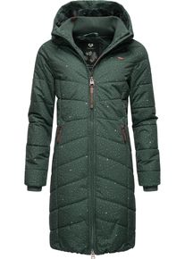 Ragwear Damen Steppmantel "Dizzie Coat Print", grün, modisch, Gr. XS, Außenmaterial: 100% Polyester, Innenfutter: 100% Polyester, Wattierung: 100%