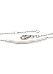 Firetti Damen Armband "Schmuck Geschenk Gold 585 Armschmuck Armkette Fantasie", Weißgold 585-Diamanten, weiß, Weißgold 585, Diamanten, Armbänder, mit