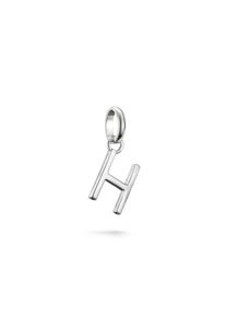 Thomas Sabo Damen Charm Buchstabe "Charm Alphabet/Buchstabe - Connect", H, silber, Silber 925, recycelt, Charms