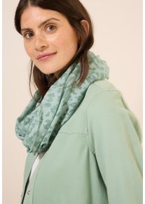Cecil Damen Loopmatcha grün, casual, bedruckt, Stoff, 50% Polyester, 50% Viskose, Modetücher, aus softem Materialmix