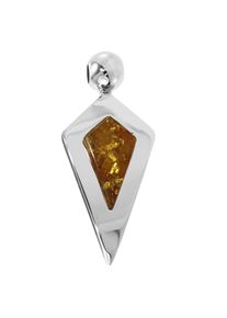 OSTSEE-SCHMUCK Damen Ketten-Anhänger "OSTSEE-SCHMUCK Anhänger Erka Anhänger Erka", 52 x 23mm, Silber 925 (Sterlingsilber), 7.5 g, weiß, Silber 925