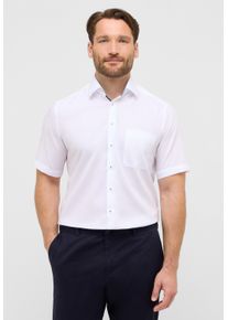 Eterna Herren Kurzarmhemd "COMFORT FIT", weiß, Gr. 43, Popeline, 100% Baumwolle, Hemden, NON IRON (bügelfrei)