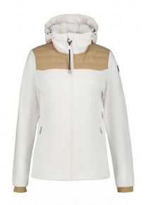 Luhta Damen Outdoorjacke "Luhta Softshell jacke ARANTILA", weiß, Gr. 46, 97% Polyester, 3% Elasthan, Jacken