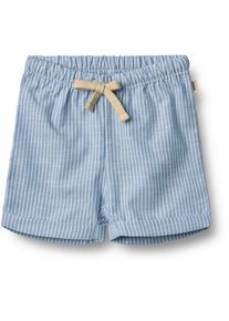 Wheat Jungen Shorts "Wheat Shorts kurze Hose Milton", blau, Gr. 74, 100% Bio-Baumwolle, Hosen