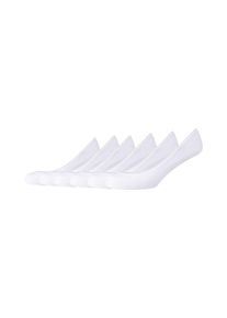 s.Oliver Damen Füßlinge "Füßlinge 6er Pack", Gr. 39, weiß, 75% Baumwolle 23% Polyamid 2% Elasthan, uni, Socken