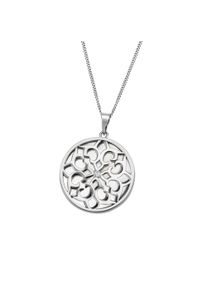 Goldmaid Damen Kette mit Anhänger "925 Sterling Silber Glänzend Perlmutt weiß", 45cm, Silber 925 (Sterlingsilber), L: 45cm B: 5.0mm, weiß, Silber 925