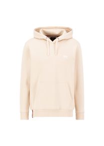 Herren Hoodie "Alpha Industries Men - Hoodies Basic Hoodie SL", weiß, Gr. M, Alpha Industries, Obermaterial: 80% Baumwolle, 20% Polyester, Sweatshirts
