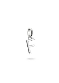 Thomas Sabo Damen Charm Buchstabe "Charm Alphabet/Buchstabe - Connect", F, silber, Silber 925, recycelt, Charms