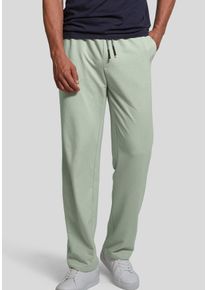 John Devin Herren Sweathose, grün, casual, Gr. XL, meliert, Sweatware, Obermaterial: 60% Baumwolle, 40% Polyester, Hosen, in Melange-Optik aus