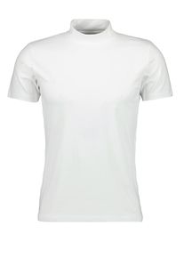 Ragman Herren Stehkragenshirt, weiß, casual, Gr. XXL, Baumwollmischung, Shirts