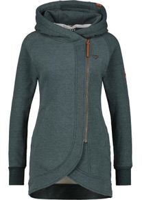 alife and kickin ALIFE & KICKIN Damen Kapuzensweatjacke "Damen MaryAK A", grün, Gr. XS, 50% Baumwolle 50% Polyester, Sweatjacken