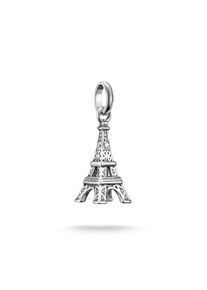 Thomas Sabo Damen Charm-Einhänger "Charm Eiffelturm-Design - Connect, CC1283-643-14", silber, Silber 925, recycelt, Charms, mit Zirkonia (synth.)