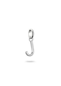 Thomas Sabo Damen Charm Buchstabe "Charm Alphabet/Buchstabe - Connect", J, silber, Silber 925, recycelt, Charms