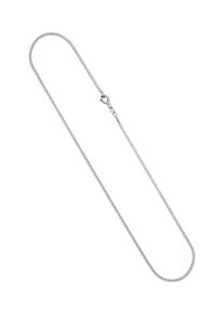 Jobo Damen Kette ohne Anhänger "Panzerkette", Weißgold 585, L: 42cm, weiß, Weißgold 585, Halsketten, 585 Weißgold 1,7 mm 42 cm
