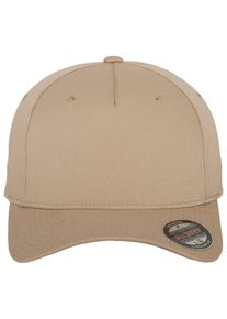 Flexfit Damen Flex Cap "Flexfit Unisex Flexfit 5 Panel", grün, casual, Gr. S, unifarben, 97% Polyester, 3% Elasthan, Caps
