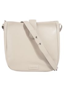 Bugatti Damen Henkeltasche "ELSA", weiß, Leder, unifarben, leicht glänzend, Taschen, echt Leder