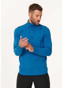 ELITE LAB Herren Funktionsshirt "Core X1 Elite", blau, sportlich, Gr. XXL, meliert, unifarben, 88% Polyester, 12% Elasthan, Shirts, mit