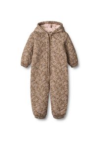 Wheat Mädchen Overall "Wheat Wärmeanzug Übergang Thermosuit Hayden"caramel anemones, Gr. 68, 100% Polyester (recycled), Overalls