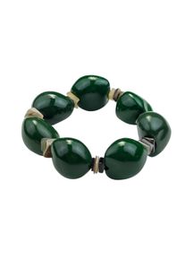 Damen Armband "Lumbang", grün, Collezione Alessandro, Holz, Armbänder