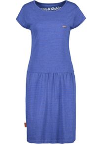alife and kickin ALIFE & KICKIN Damen Jerseykleid "Damen ShannaAK", blau, Gr. XS, 60% Baumwolle 40% Polyester, Kleider