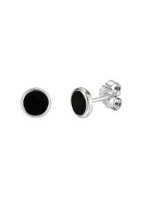Vivance Damen Paar Ohrstecker "925-Sterling Silber rhodiniert", ONE-SIZE, Silber 925 (Sterlingsilber), weiß, Silber 925 (Sterlingsilber), Ohrringe