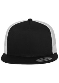 Flexfit Damen Trucker Cap "Flexfit Unisex Classic Trucker 2-Tone", schwarz-weiß, casual, unifarben, 60% Baumwolle, 40% Polyester, Caps