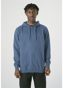 Cleptomanicx Herren Kapuzensweatshirt "Ligull", blau, casual, Gr. L, meliert, 100% Baumwolle, Sweatshirts, mit lockerem Schnitt